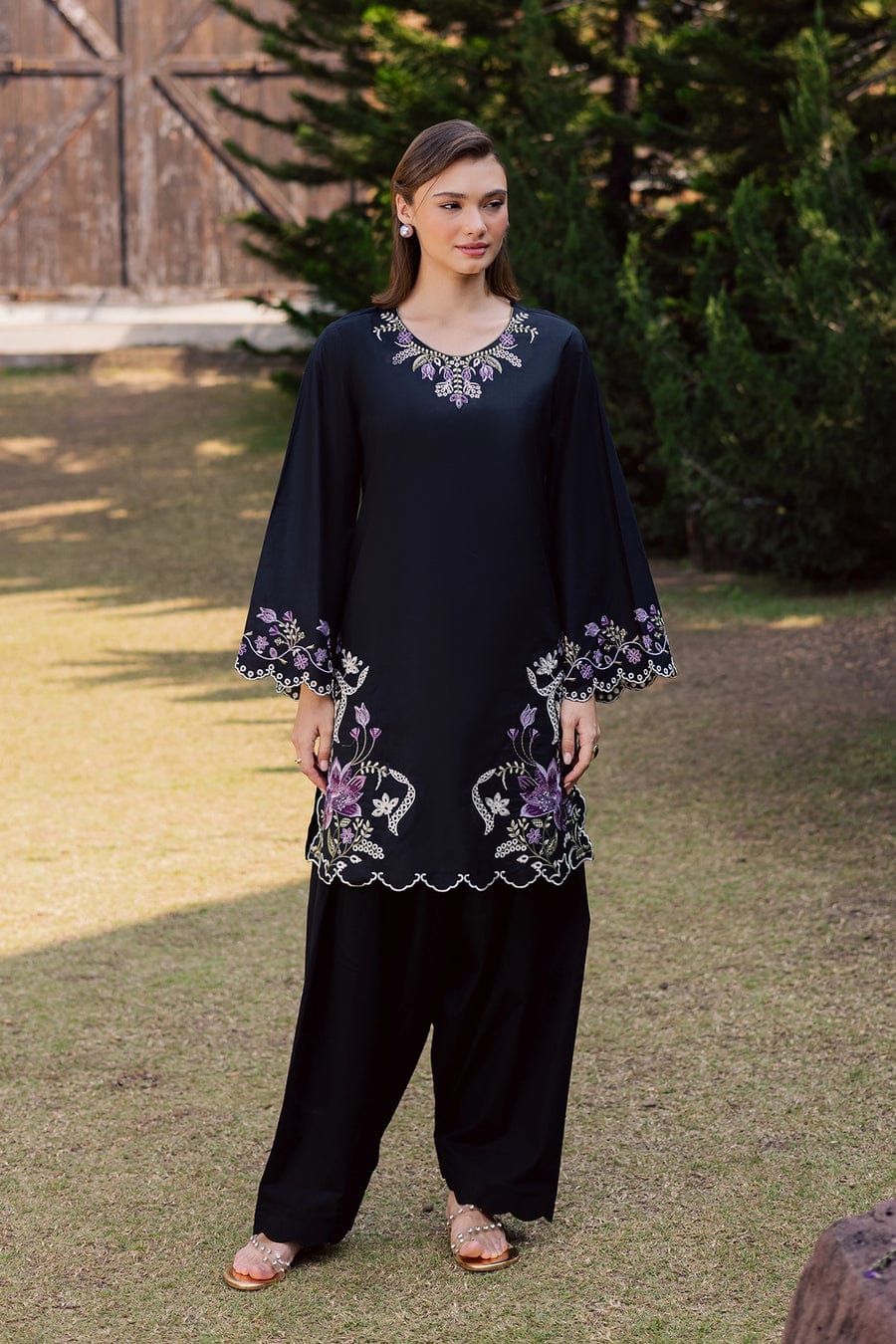LAWN EMBROIDERED 2PC UNSTITCH S30