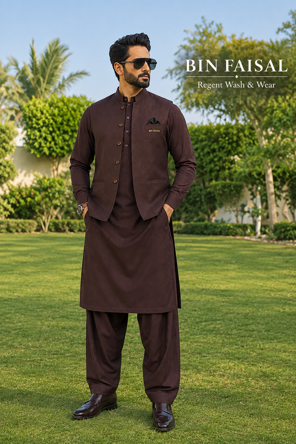 BIN FAISAL Regent Wash & Wear – Premium Men’s Unstitched Fabric