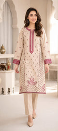 LAWN EMBROIDERED 2PC UNSTITCH S14