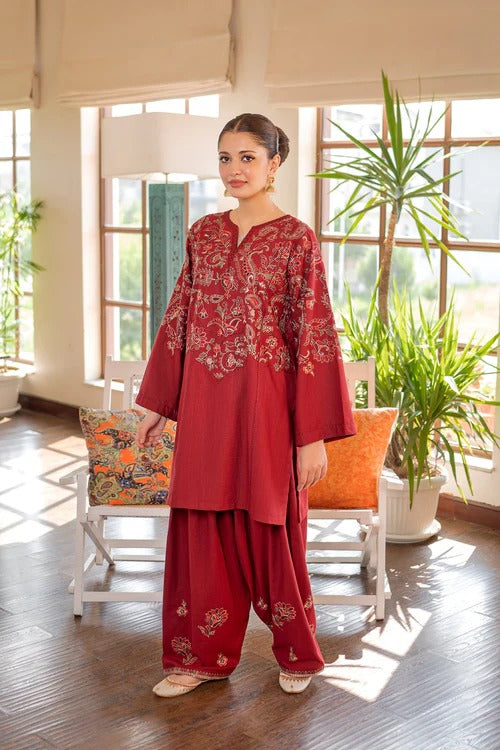 LAWN EMBROIDERED 2PC UNSTITCH S17