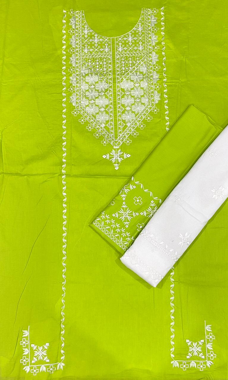 LAWN EMBROIDERED 2PC UNSTITCH S23