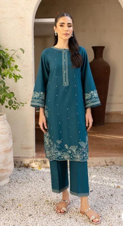LAWN EMBROIDERED 2PC UNSTITCH S31