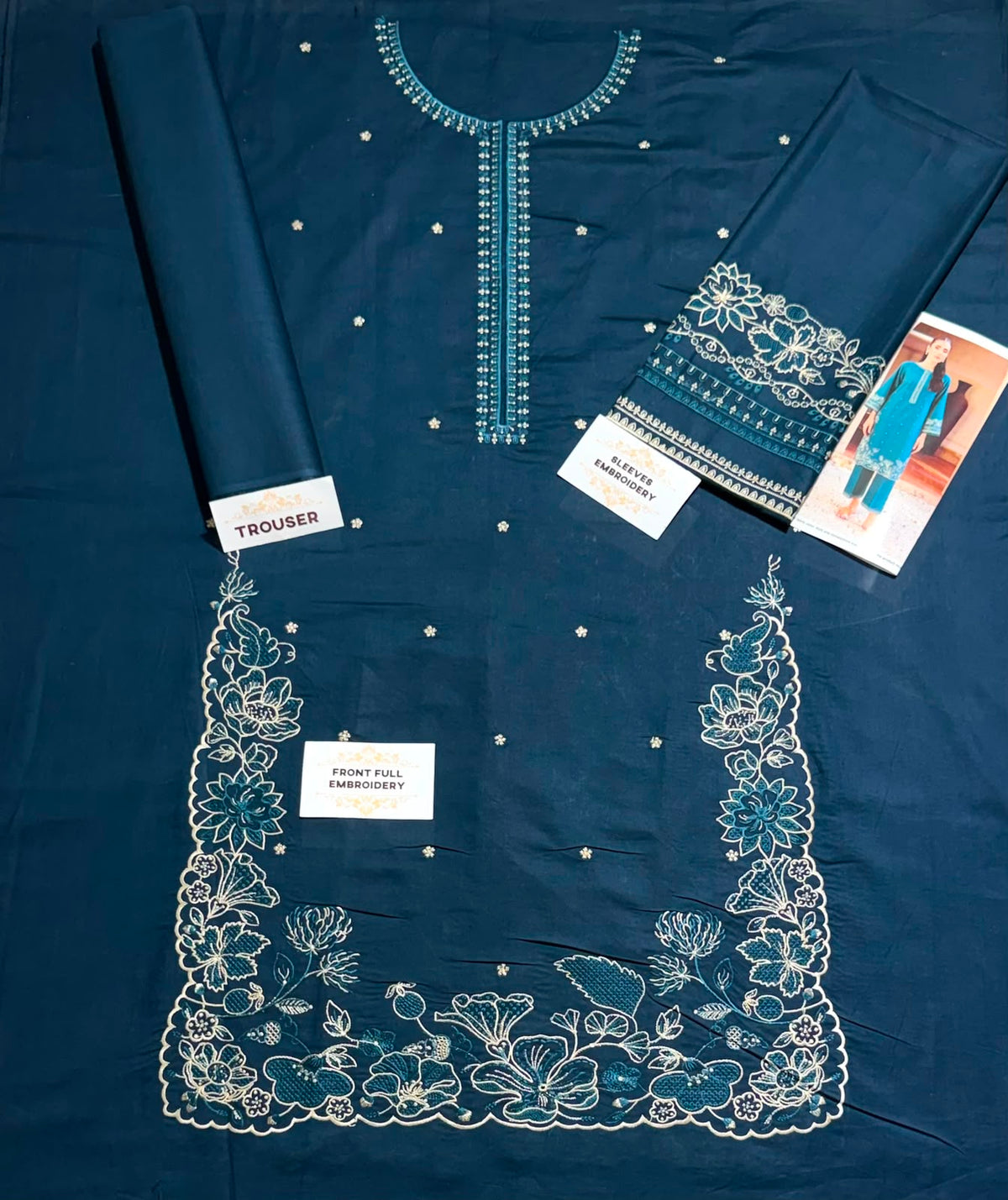 LAWN EMBROIDERED 2PC UNSTITCH S31