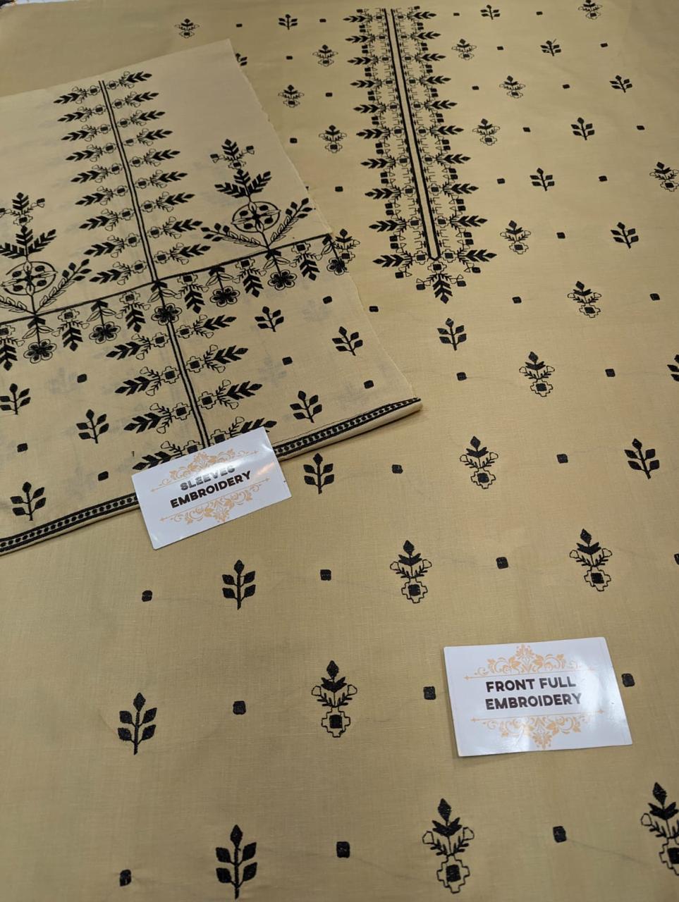 LAWN EMBROIDERED 2PC UNSTITCH S46