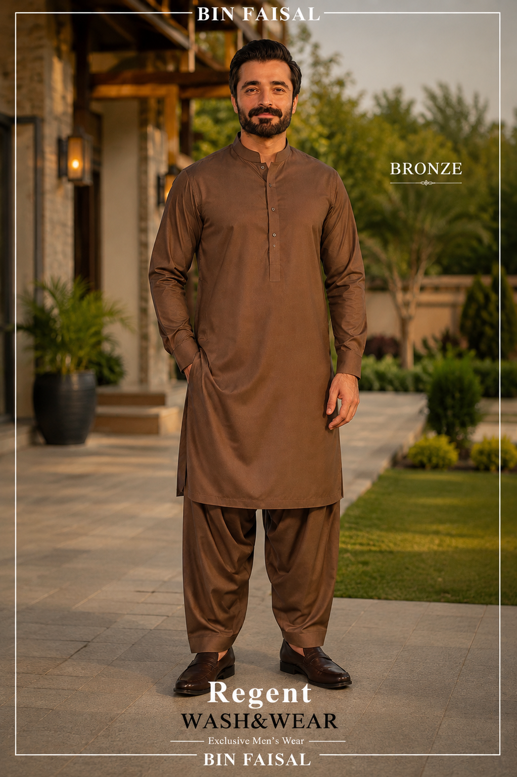 BIN FAISAL Regent Wash & Wear – Premium Men’s Unstitched Fabric