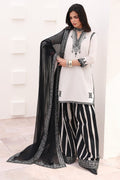 Charizma EMBROIDERED 3PC UNSTITCH