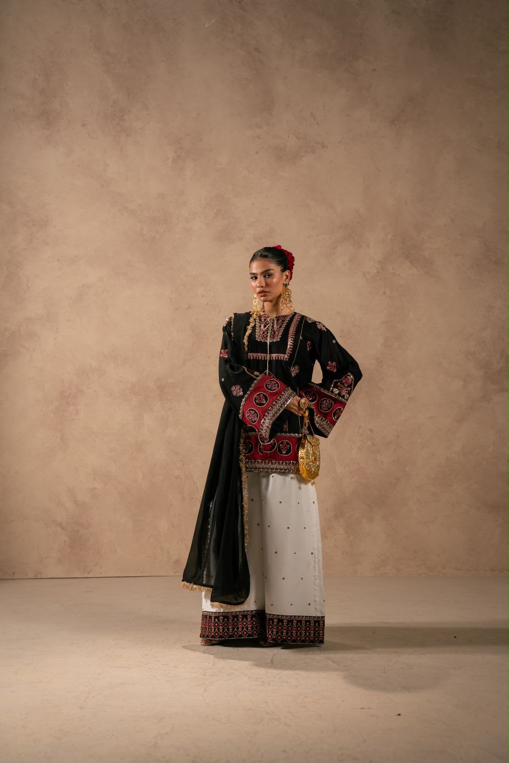 ZANIB CHOTTANI 3PC UNSTITCH