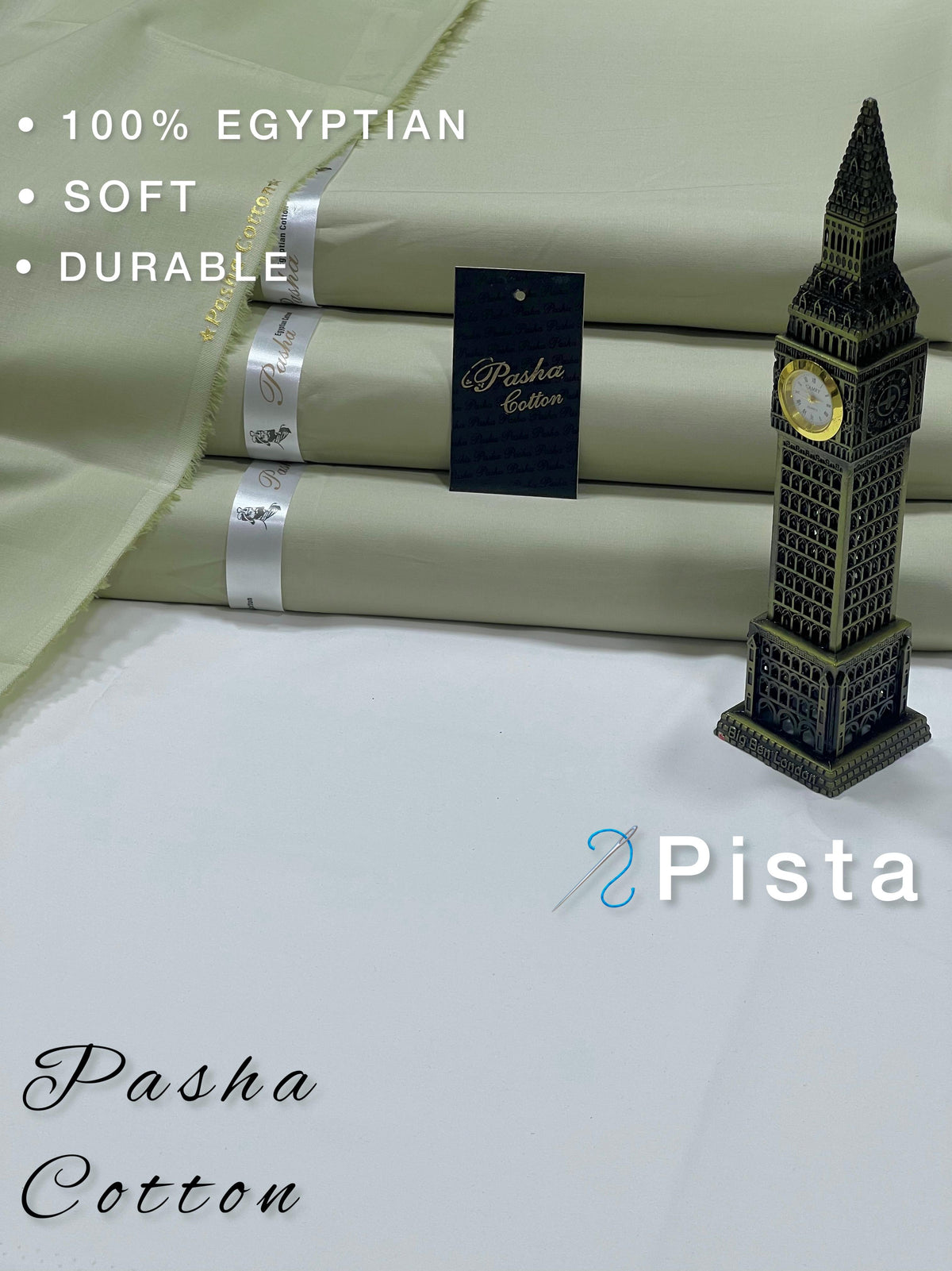 Pasha Cotton – 100% Egyptian Cotton | Soft & Durable Fabric