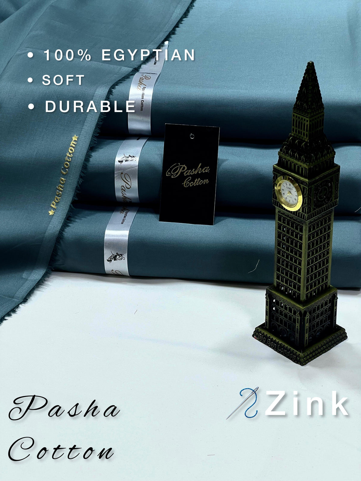 Pasha Cotton – 100% Egyptian Cotton | Soft & Durable Fabric