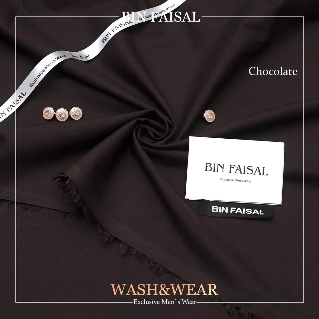 BIN FAISAL Regent Wash & Wear – Premium Men’s Unstitched Fabric