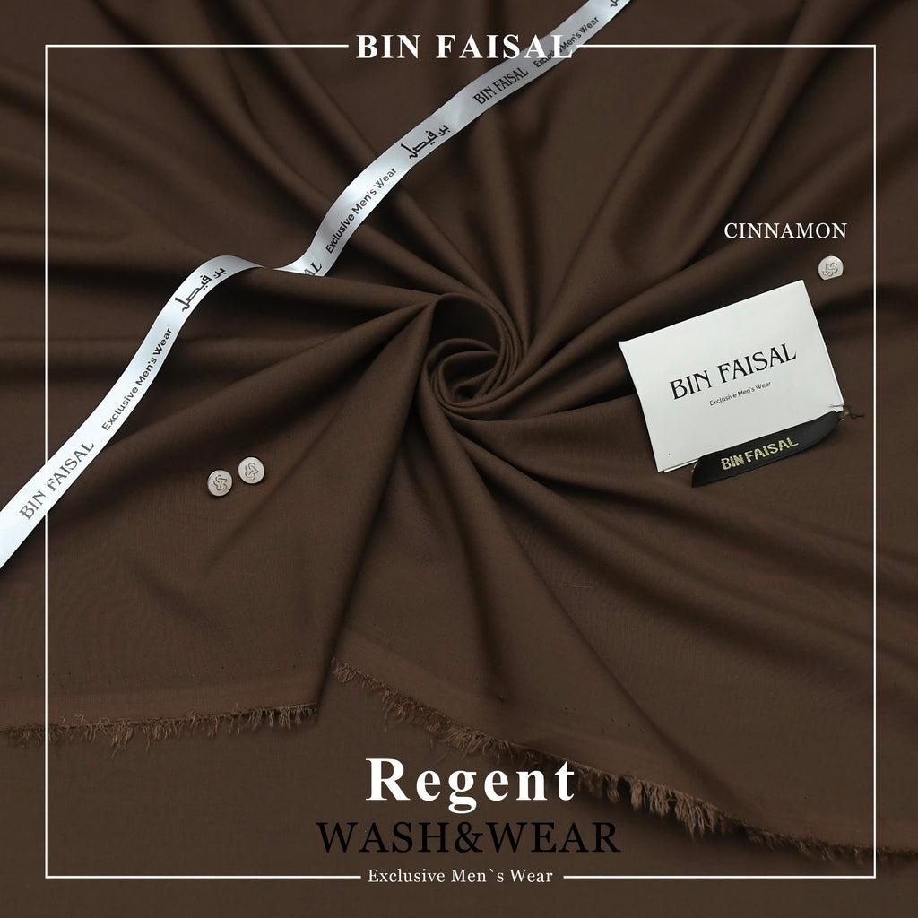 BIN FAISAL Regent Wash & Wear – Premium Men’s Unstitched Fabric