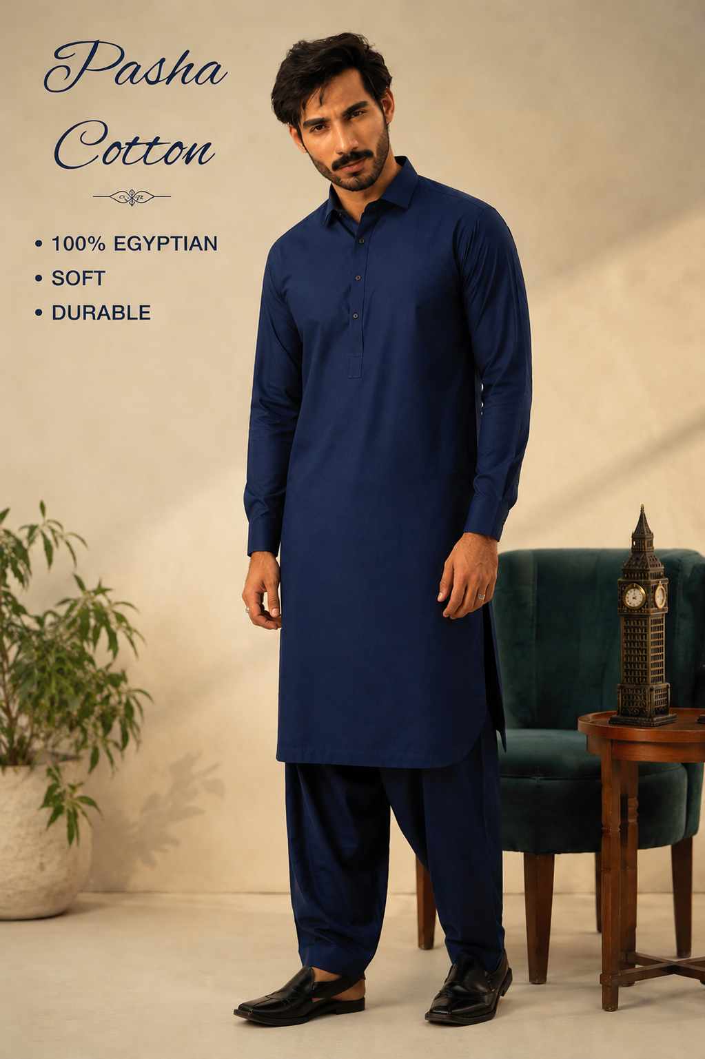 Pasha Cotton – 100% Egyptian Cotton | Soft & Durable Fabric