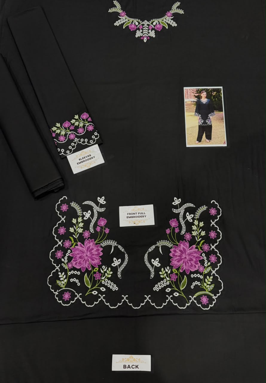 LAWN EMBROIDERED 2PC UNSTITCH S30