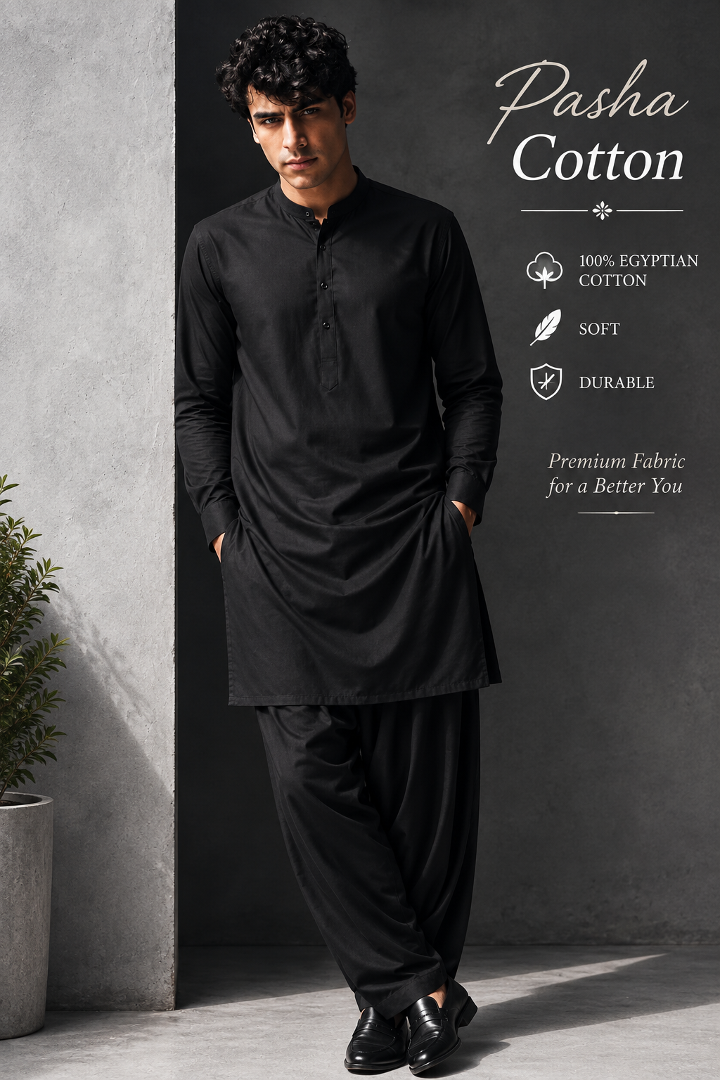 Pasha Cotton – 100% Egyptian Cotton | Soft & Durable Fabric