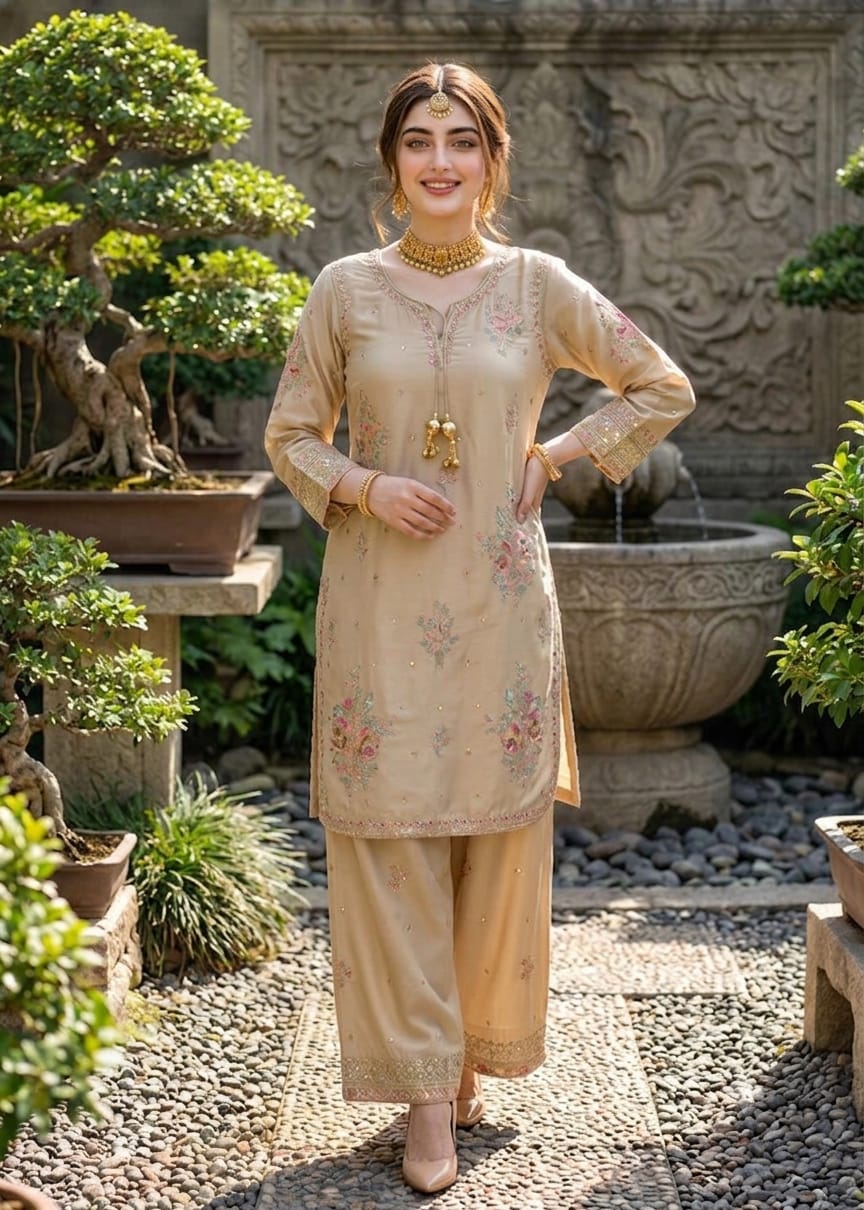 LAWN EMBROIDERED 2PC UNSTITCH S21