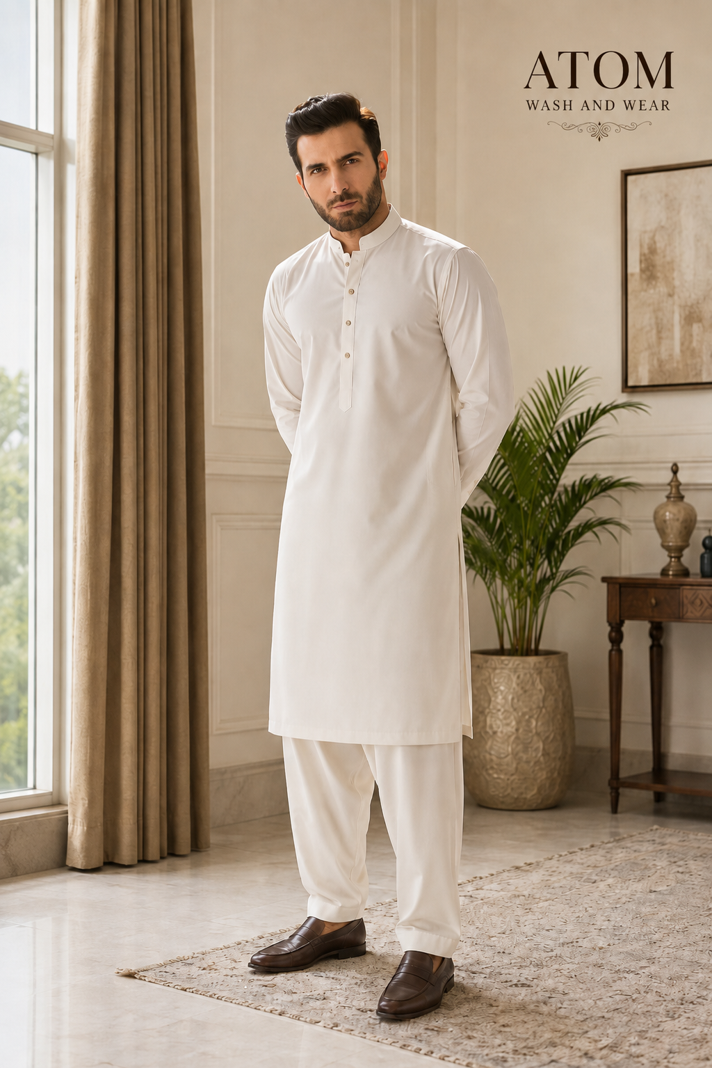 ATOM Boski Finish Wash & Wear – Wrinkle Free