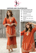 LAWN EMBROIDERED 2PC UNSTITCH S18