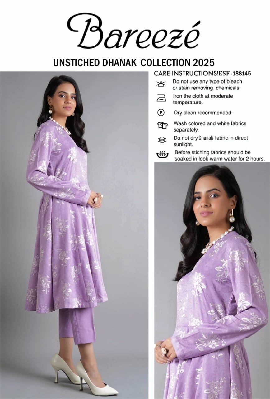 LAWN EMBROIDERED 2PC UNSTITCH S16