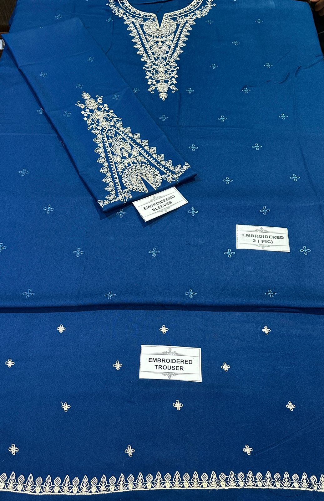 LAWN EMBROIDERED 2PC UNSTITCH S39